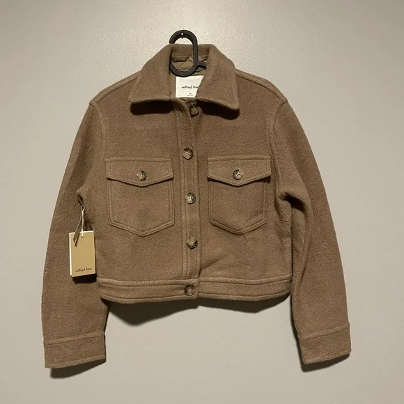 Wilfred Tan Utility Jacket with Versatile Design - Picture 5 of 6